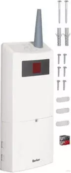 Berker KNX-Funk/TP Gateway Aufputz, Polarweiß matt (85050100)