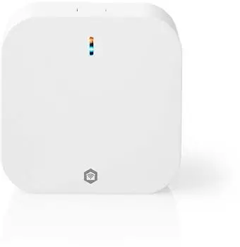 Nedis SmartLife Zigbee Gateway Wi-Fi/Bluetooth, 50 Ger&auml;te, Wei&szlig; (WIFIZBT10CWT)