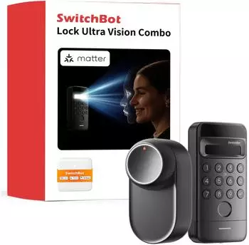 SwitchBot Ultra Vision Bundle Starter Set schwarz