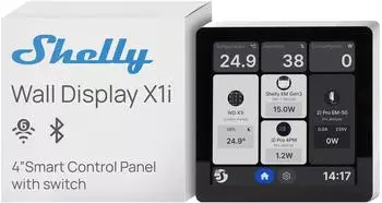 Shelly Wall Display X1i silber (SAWD-6A1XX10EU0-S)
