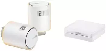 Netatmo Starter-Kit (1x Bridge, 2x Heizkörpertherostat)