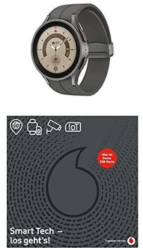 Samsung Galaxy Watch5 Pro 45mm LTE Gray Titanium + Vodafone SIM