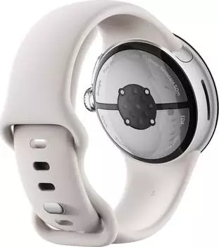 Google Pixel Watch 2 Bluetooth Polished Silver Sportarmband Porcelain – Entdecken Sie die Vielseitigkeit der Google Pixel Watch 2