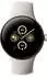 Google Pixel Watch 2 Bluetooth Polished Silver Sportarmband Porcelain