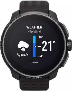 Suunto Race All Black – Präzise Navigation durch professionelle Ortungssysteme