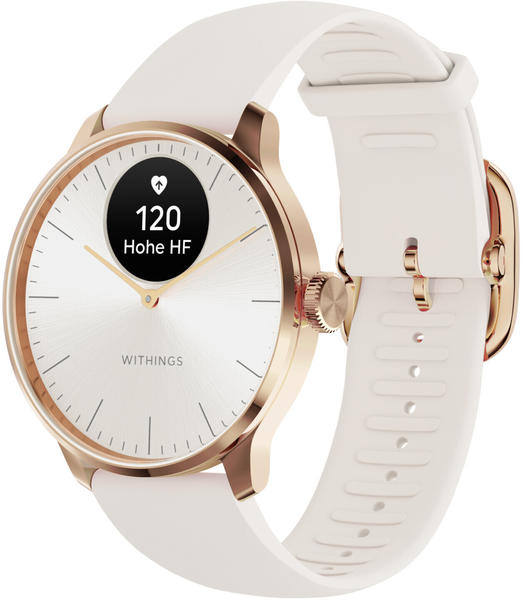 Withings Scanwatch Light 37mm Rosegold White