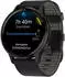 Garmin Venu 3 Schwarz/Schiefergrau Leder-Armband