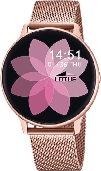 Lotus Power Damen Digital Smartwatch Uhr mit Edelstahl Armband
