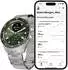Withings ScanWatch Nova Silver Green Silver steel 42mm