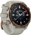 Garmin Descent Mk3i 43mm goldfarbenes PVD-Titan mit French Grey Silikonarmband