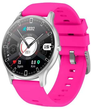 Radiant Miami 42mm Silver/Fuchsia