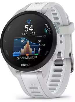 Garmin Forerunner 165 Dunstgrau/Steinweiss