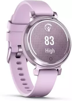 Garmin Lily 2 Flieder Silikon – Umfassende Gesundheitsanalyse mit fünf spezialisierten Sensoren