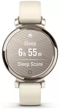 Garmin Lily 2 Kokosnuss/Cremegold Silikon – Garmin Lily 2 Kokosnuss/Cremegold Silikon – wasserfeste Fitness-Uhr für aktiven Alltag