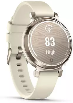 Garmin Lily 2 Kokosnuss/Cremegold Silikon – Umfassende Gesundheitsüberwachung für bewusstes Training