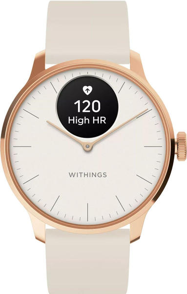 Withings Scanwatch Light 37mm Rosegold White + Milanese Band