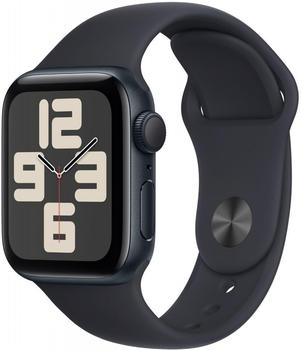 Apple Watch SE 2022 GPS 40mm Mitternacht Sportarmband Mitternacht S/M US-Version