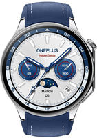 OnePlus Smartwatch "Watch 2 Nordic Blue Edition"(/ 1,43 &Prime;) Wear OS 4 + RTOS