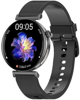 Knauermann PRO 3 Smartwatch 2024 | ECG, HRV, SOS | Display AMOLED | Batteria 30gg | Cinturino In Legno Scuro - 2