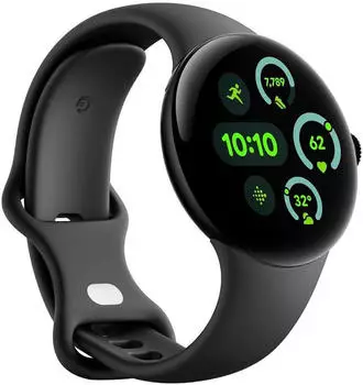 Google Pixel Watch 3 41mm Bluetooth Matte Black Sportarmband Obsidian – Umfassende Gesundheitsfunktionen für Ihr Wohlbefinden