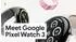 Google Pixel Watch 3 41mm Bluetooth Polished Silver Sportarmband Porcelain