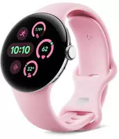 Google Pixel Watch 3 Wifi Silver/Bday Cake Band CW