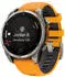 Garmin fenix® 8 47mm AMOLED Graphit/Titanium Titan Silikon-Armband