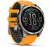 Garmin fenix® 8 47mm AMOLED Graphit/Titanium Titan Silikon-Armband