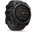 Garmin fenix® 8 51mm Solar Graphit/Titan Carbongrau Silikon-Armband