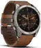 Garmin fenix® 8 51mm AMOLED Graphit/Carbongrau Titan Leder-Armband