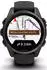 Garmin fenix® 8 43mm AMOLED Schwarz/Titan Carbongrau Silikon-Armband