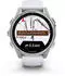 Garmin fenix® 8 43mm AMOLED Steinweiss/SilberSilikon-Armband