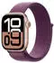 Apple Watch Series 10 GPS 42mm Aluminium Roségold Loop Pflaume
