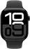 Apple Watch Series 10 GPS 46mm Aluminium Diamantschwarz Sportarmband Schwarz S/M