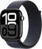 Apple Watch Series 10 4G 46mm Aluminium Diamantschwarz Sport Loop Tinte