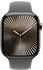 Apple Watch Series 10 4G 46mm Titan Natur Sportarmband Steingrau M/L