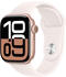 Apple Watch Series 10 4G 42mm Aluminium Roségold Sportarmband Blassrosa S/M