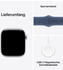Apple Watch Series 10 4G 42mm Aluminium Silber Sportarmband Denim S/M