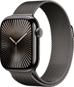 Apple Watch Series 10 4G 42mm Titan Schiefer Milanaise Schiefer