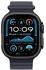 Apple Watch Ultra 2 (2024) Titan Schwarz Ocean Armband Schwarz