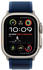 Apple Watch Ultra 2 (2024) Titan Natur Trail Loop Blau M/L