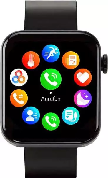 Kendox LifeTracker Smartwatch Damen Herren – Fitness-Uhr mit
