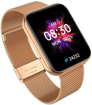 Garett GRC MAXX Gold Steel – AMOLED HD-Display für klare Sicht