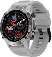 Cool Smartwatch mit Display Amoled Adventure, Silikon, Grau (Anrufe, Gesundheit...),