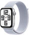 Apple Watch SE 2022 GPS 44mm Silver Sport Loop Blue Cloud