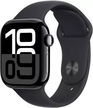 Apple Watch Series 10 (GPS + Cellular) - 42 mm - Jet Black Aluminium