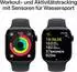 Apple Watch Series 10 (GPS + Cellular) - 42 mm - Jet Black Aluminium