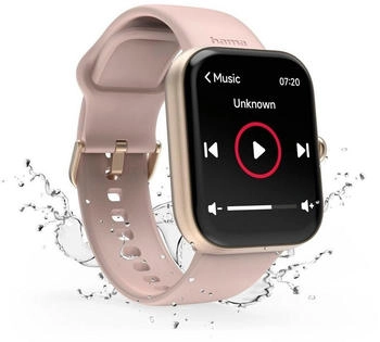 Hama Fit Watch 5000 rosé – Hama Fit Watch 5000 rosé - Ihr stylischer Begleiter für Fitness und Gesundheit