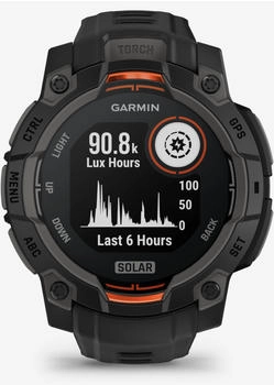 Garmin Instinct 3 Solar 45mm Schwarz – Garmin Instinct 3 Solar 45mm Schwarz - Ihr robuster Begleiter für jedes Abenteuer
