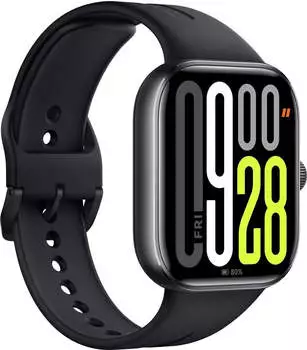 Xiaomi Redmi Watch 5 Obsidian Black – Brillantes Display für optimale Ablesbarkeit